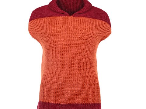 Strickanleitung Damenpulli "Sporty" 761058
