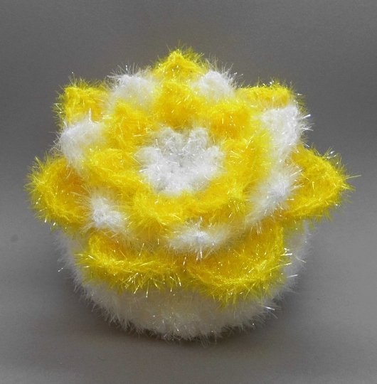 Badeschwamm Duschschwamm Seerose - schnell und dekorativ