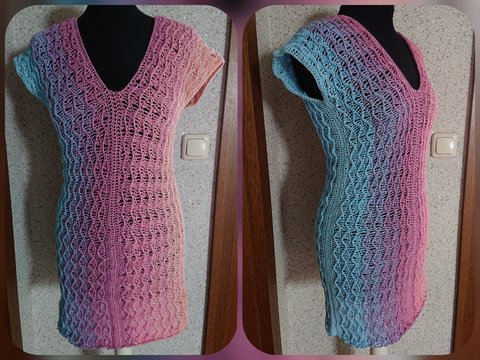 Anleitung Tunika Greta häkeln