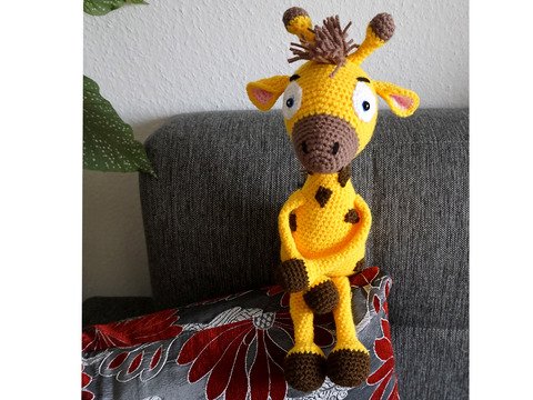 Häkelanleitung Schlenker Giraffe Jerry!