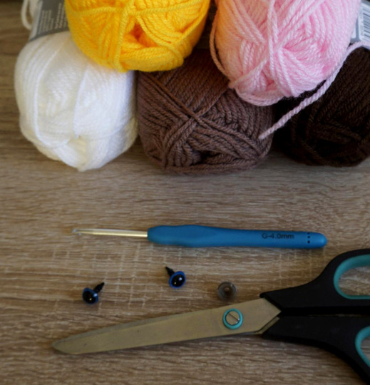 Häkelanleitung Schlenker Giraffe Jerry!