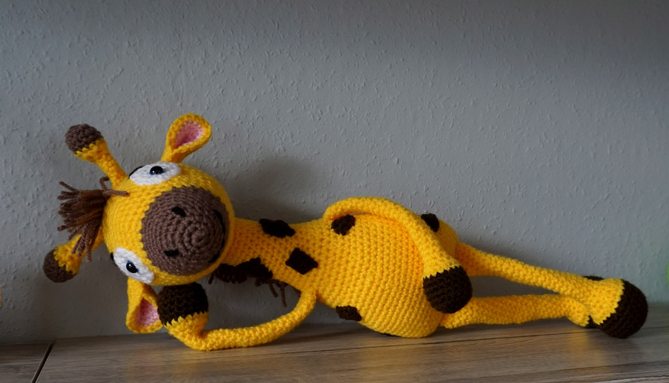 Häkelanleitung Schlenker Giraffe Jerry!