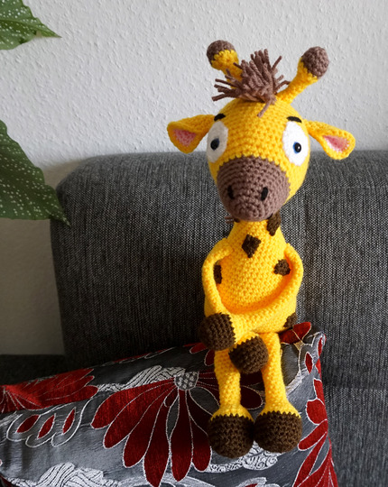 Häkelanleitung Schlenker Giraffe Jerry!