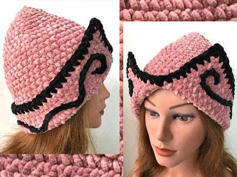 kuschelige  Mütze "Freundin"