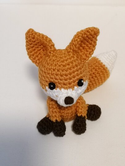 niedlicher Fuchs - Häkelanleitung von NiggyArts