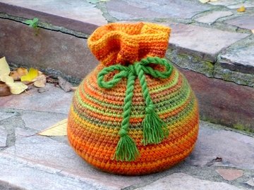 Türstopper "Sandsack" - Häkelanleitung