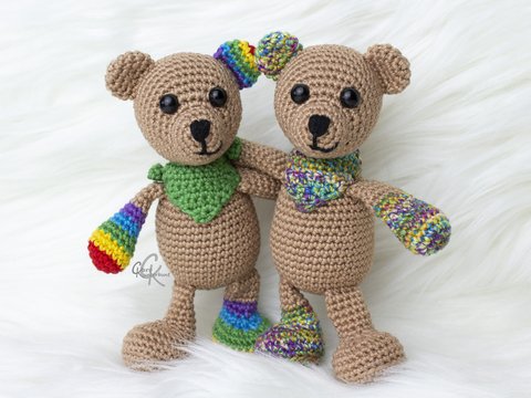 Bär Charlie - Häkelanleitung von CaroKunterbunt