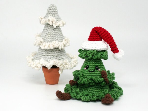 Little Fir Tree - 2 versions - Crochet Pattern