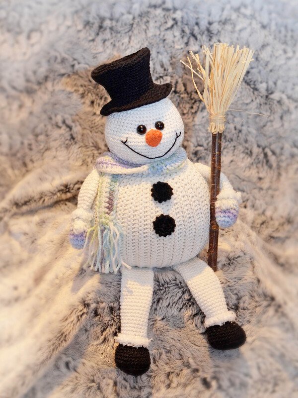 Winterdeko Schneemann in 2 Varianten - Bild 20