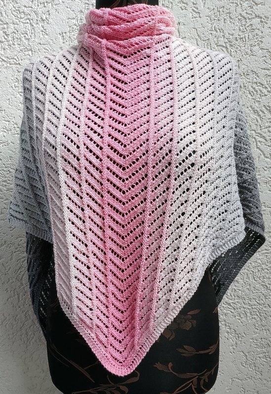 Strickanleitung Tuch "Lifeline" - Bild 2