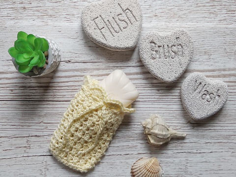 Pattern Crossrows Soap Cozy