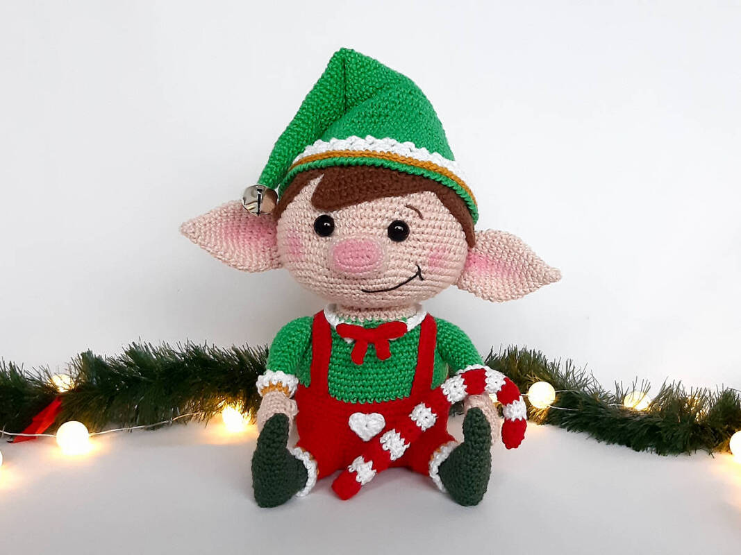 Fantastisches Trio "Süßer Elf" - Häkelanleitung