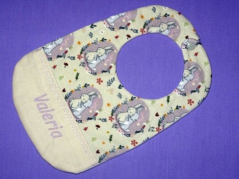 Lätzchen 20x26cm und 16x26cm ITH Stickdatei