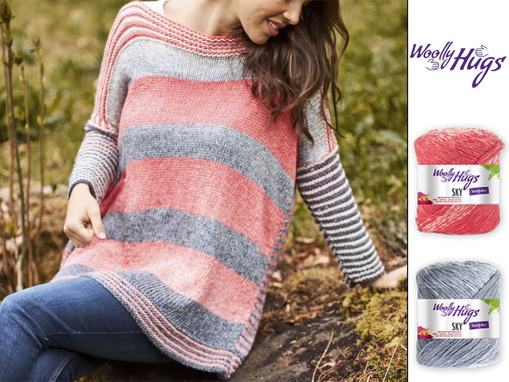 PULLI STREIFENPULLOVER