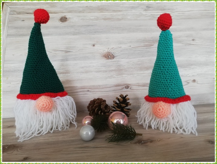 Häkelanleitung Wichtelbäume 26 und 30 cm groß