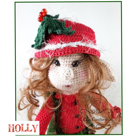Holly, Amigurumi Crochet Pattern