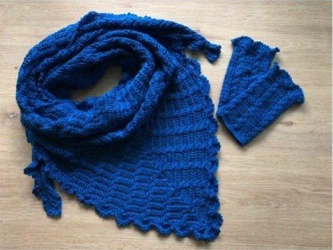 Anleitung Flexiwonder Set Armstulpen & Dreiecktuch