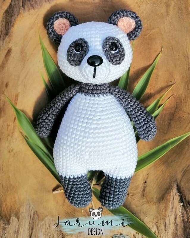 Häkelanleitung Panda Markus - Bild 2