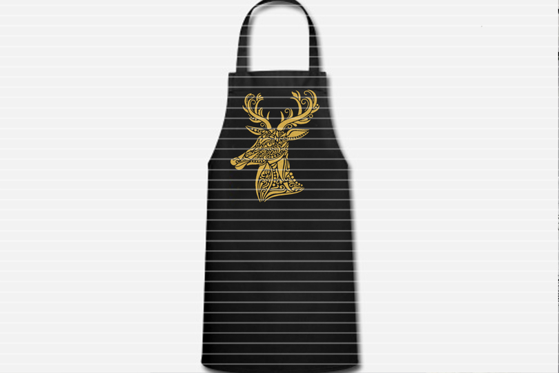 Plotterdatei SVG DXF Hirsch