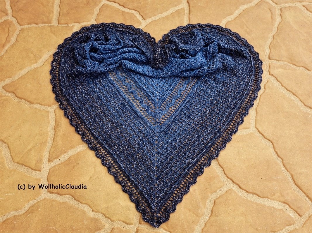 Häkelanleitung Dreieckstuch "Diva" - Bild 2