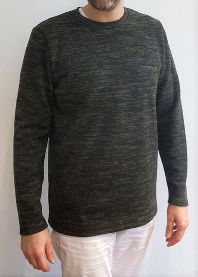 Tom – Herrenpullover mit Kängurutasche, Sweatshirt für Alltag, Gr. 44-60