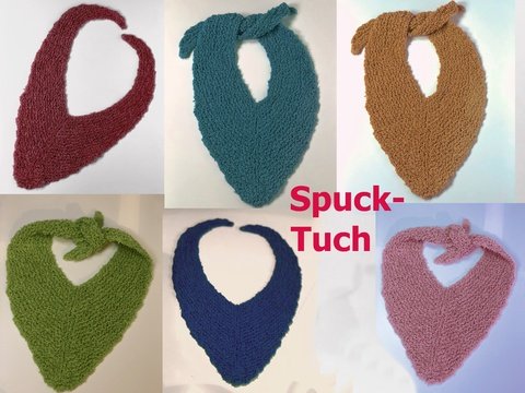 Spucktuch Baby stricken