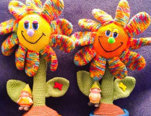 Häkelanleitung Blumentopf