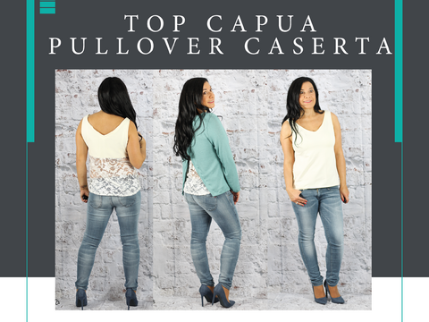 Kombi-Ebook Top CAPUA, Pullover CASERTA