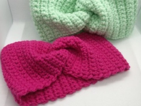 Anleitung Twist-Stirnband für alle Größen