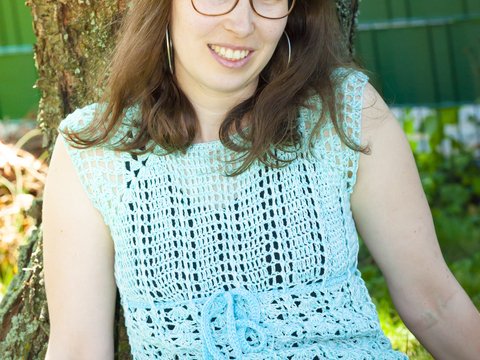 Anleitung: Tunika bzw. Kleid "Schneeflocke" - Alle Größen