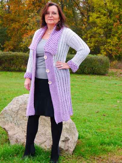 Häkelanleitung Jacke Kuscheltime