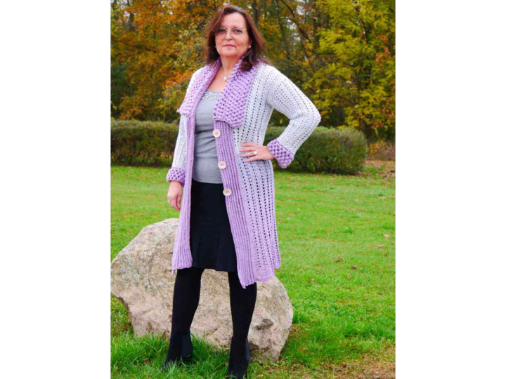 Häkelanleitung Jacke Kuscheltime