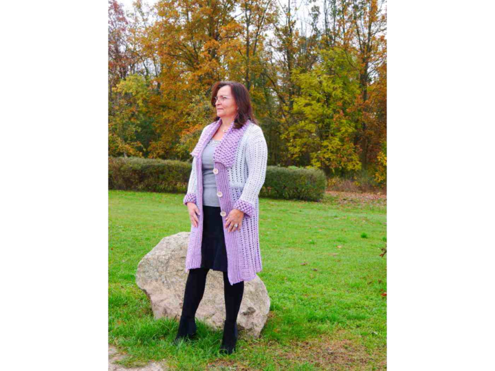 Häkelanleitung Jacke Kuscheltime