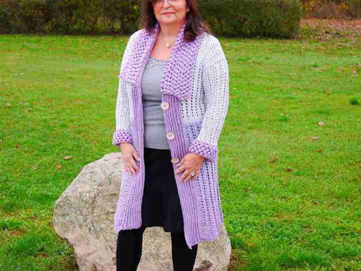 Häkelanleitung Jacke Kuscheltime