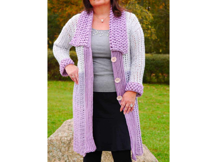 Häkelanleitung Jacke Kuscheltime