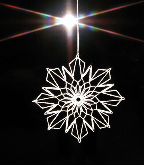 Anleitung Großer Häkelstern-Modell 2