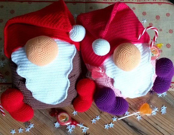 Crochet Pattern "Gnome pillow"