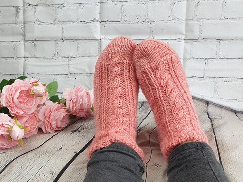 Anleitung Die Orchid Socken