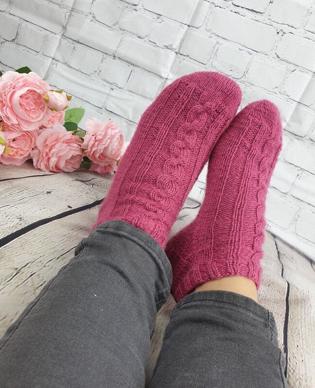 Pattern The Orchid Socks - Image 6