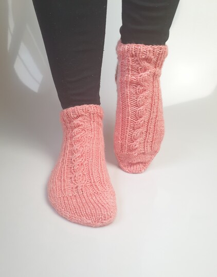 Anleitung Die Orchid Socken