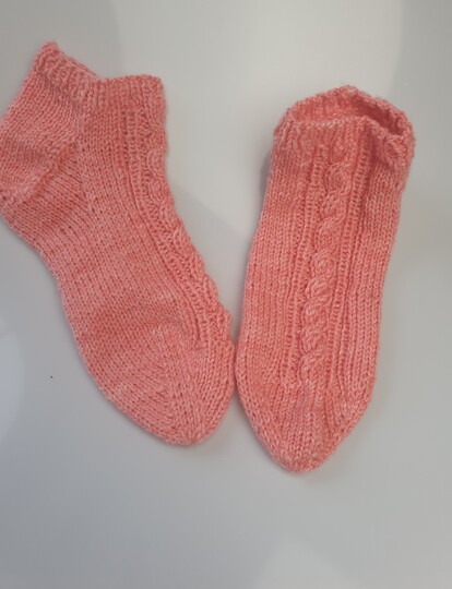 Anleitung Die Orchid Socken