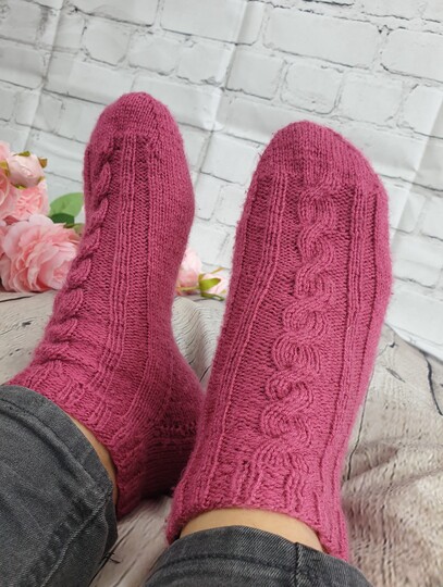 Anleitung Die Orchid Socken