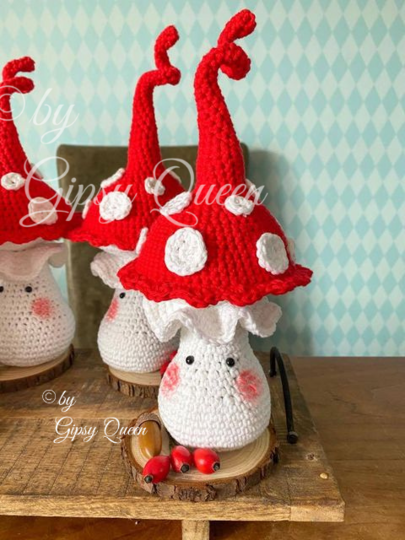 Anleitung Fridolin Fliegenpilz Amigurumi