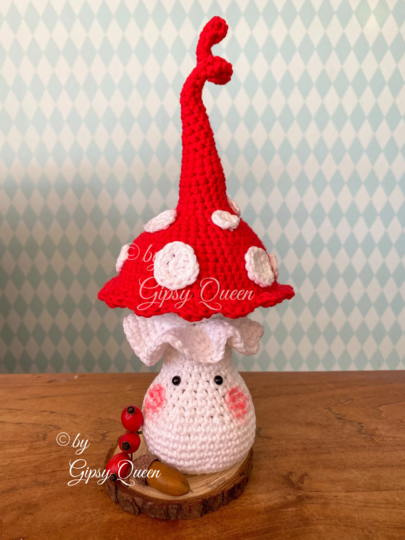 Anleitung Fridolin Fliegenpilz Amigurumi