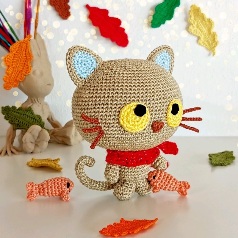 PDF Pattern Freddy Cat