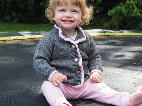 Strickanleitung Kinderjacke "Sidney" 761065