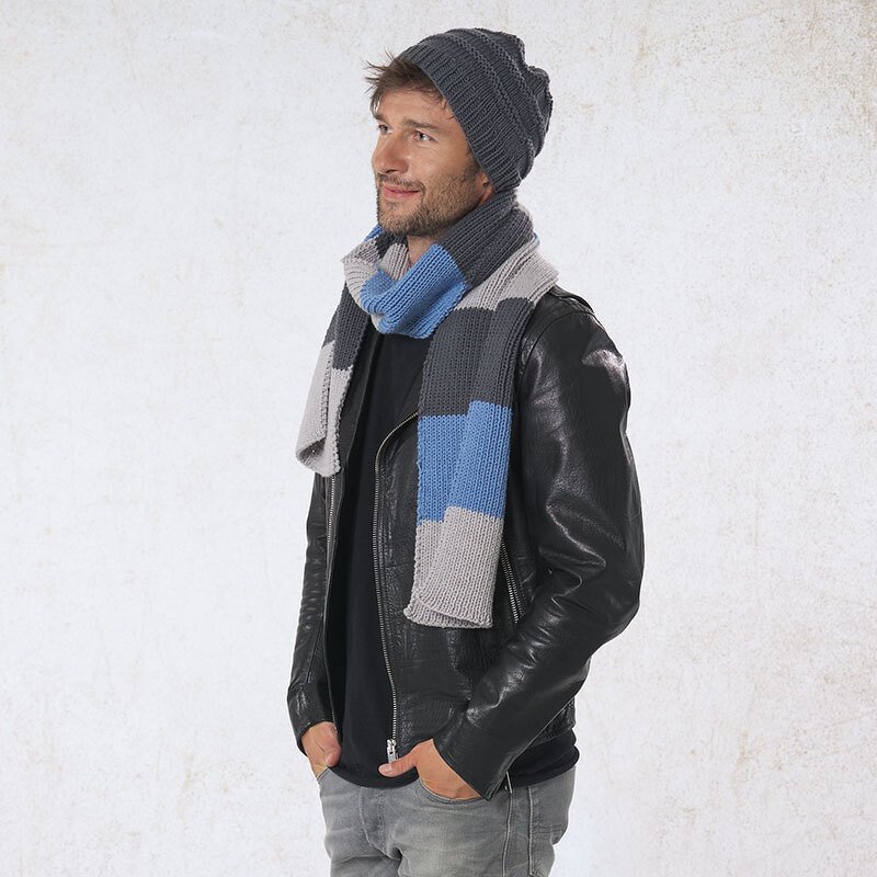 Strickanleitung Mütze &amp; Schal "Bozen" 761078