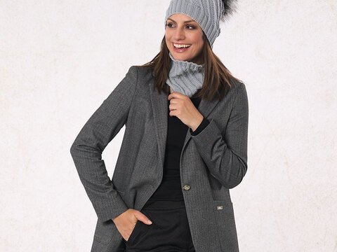 Strickanleitung Mütze & Loop "Delhi" 761080