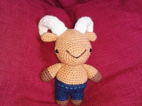 Häkelanleitung Mini-Steinbock