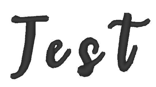 Test Buchstaben